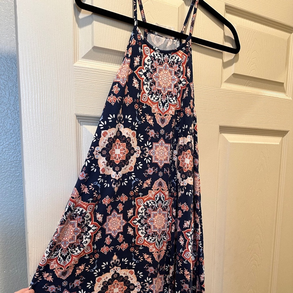 Large French grey short dress